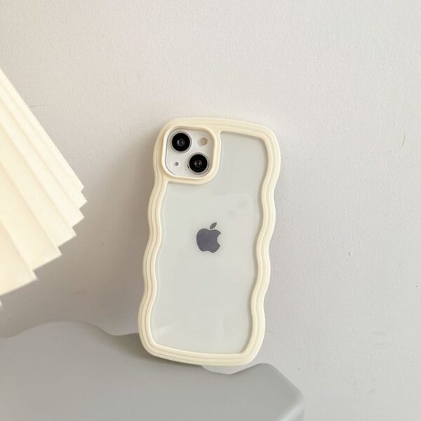Sweet Wavy Pastel Frame Phone Case