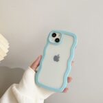 Sweet Wavy Pastel Frame Phone Case