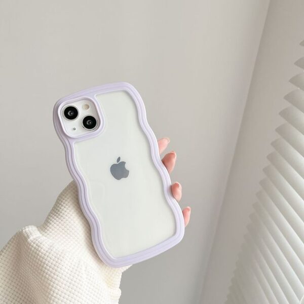 Sweet Wavy Pastel Frame Phone Case