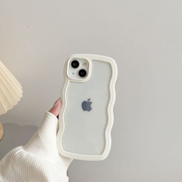 Sweet Wavy Pastel Frame Phone Case