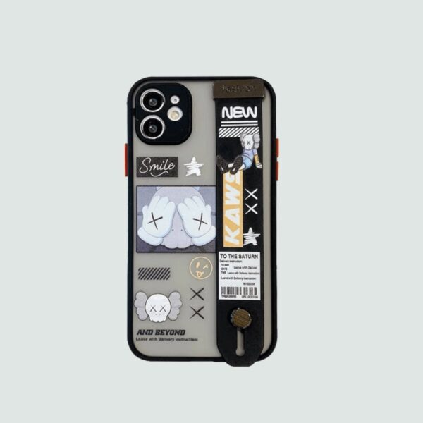 Strap Phone Case | Doll Black